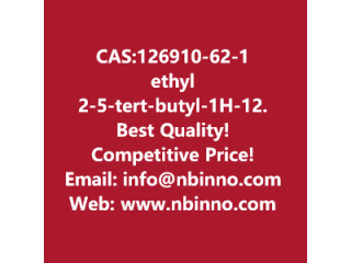 Ethyl 2-[(5-tert-butyl-1H-1,2,4-triazol-3-yl)sulfanyl]acetate manufacturer CAS:126910-62-1
