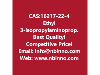 Ethyl 3-(isopropylamino)propanoate manufacturer CAS:16217-22-4
