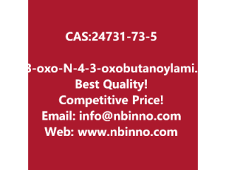 3-oxo-N-[4-(3-oxobutanoylamino)phenyl]butanamide manufacturer CAS:24731-73-5