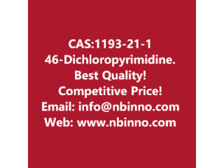 4,6-Dichloropyrimidine manufacturer CAS:1193-21-1
