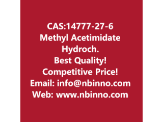 Methyl Acetimidate Hydrochloride manufacturer CAS:14777-27-6
