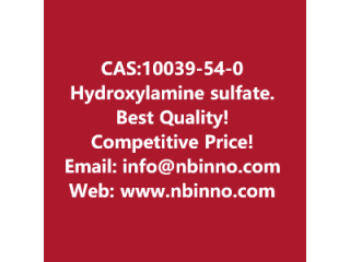 Hydroxylamine sulfate manufacturer CAS:10039-54-0
