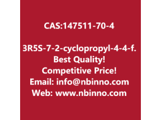 (3R,5S)-7-[2-cyclopropyl-4-(4-fluorophenyl)-3-quinolyl]- 3,5-dihydrosy-6-heptane acid manufacturer CAS:147511-70-4
