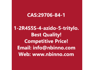 1-[(2R,4S,5S)-4-azido-5-(trityloxymethyl)oxolan-2-yl]-5-methylpyrimidine-2,4-dione manufacturer CAS:29706-84-1
