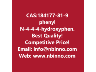 Phenyl N-[4-[4-(4-hydroxyphenyl)piperazin-1-yl]phenyl]carbamate manufacturer CAS:184177-81-9
