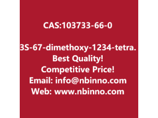 (3S)-6,7-dimethoxy-1,2,3,4-tetrahydroisoquinoline-3-carboxylic acid manufacturer CAS:103733-66-0
