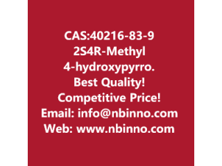 (2S,4R)-Methyl 4-hydroxypyrrolidine-2-carboxylate hydrochloride manufacturer CAS:40216-83-9
