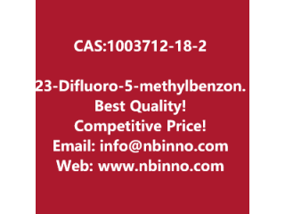 2,3-Difluoro-5-methylbenzonitrile manufacturer CAS:1003712-18-2
