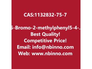 (5-Bromo-2-methylphenyl)[5-(4-fluorophenyl)-2-thienyl]methanone manufacturer CAS:1132832-75-7