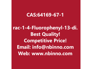 Rac-1-(4-Fluorophenyl)-1,3-dihydroisobenzofuran-5-carbonitrile manufacturer CAS:64169-67-1
