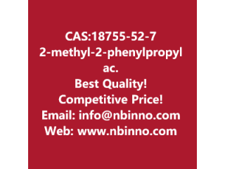 (2-methyl-2-phenylpropyl) acetate manufacturer CAS:18755-52-7
