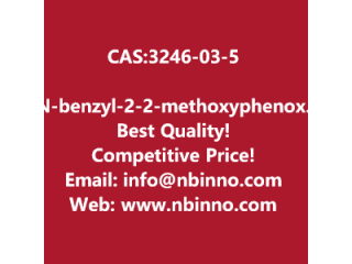 N-benzyl-2-(2-methoxyphenoxy)ethanamine manufacturer CAS:3246-03-5
