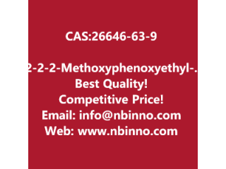 2-[2-(2-Methoxyphenoxy)ethyl]-1H-isoindole-1,3(2H)-dione manufacturer CAS:26646-63-9
