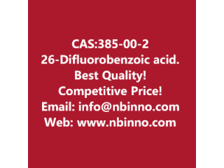 2,6-Difluorobenzoic acid manufacturer CAS:385-00-2
