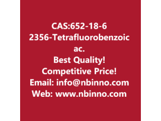 2,3,5,6-Tetrafluorobenzoic acid manufacturer CAS:652-18-6
