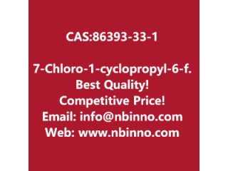 7-Chloro-1-cyclopropyl-6-fluoro-1,4-dihydro-4-oxoquinoline-3-carboxylic Acid manufacturer CAS:86393-33-1