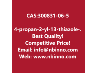 4-propan-2-yl-1,3-thiazole-2-carboxylic acid manufacturer CAS:300831-06-5
