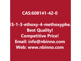 (1S)-1-(3-ethoxy-4-methoxyphenyl)-2-methylsulfonylethanamine manufacturer CAS:608141-42-0

