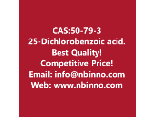 2,5-Dichlorobenzoic acid manufacturer CAS:50-79-3
