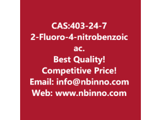 2-Fluoro-4-nitrobenzoic acid manufacturer CAS:403-24-7
