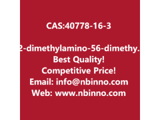 2-(dimethylamino)-5,6-dimethylpyrimidin-4-ol manufacturer CAS:40778-16-3