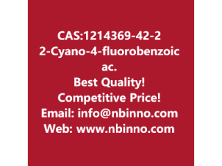 2-Cyano-4-fluorobenzoic acid manufacturer CAS:1214369-42-2
