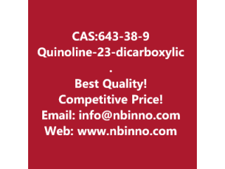 Quinoline-2,3-dicarboxylic acid manufacturer CAS:643-38-9
