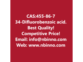 3,4-Difluorobenzoic acid manufacturer CAS:455-86-7
