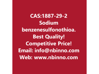 Sodium benzenesulfonothioate manufacturer CAS:1887-29-2
