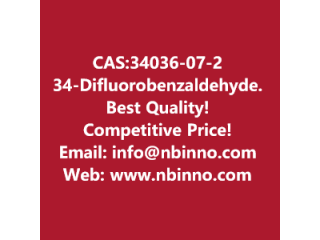 3,4-Difluorobenzaldehyde manufacturer CAS:34036-07-2
