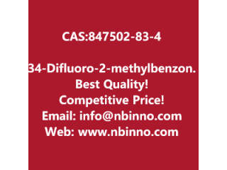3,4-Difluoro-2-methylbenzonitrile manufacturer CAS:847502-83-4
