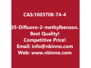 3,5-Difluoro-2-methylbenzonitrile manufacturer CAS:1003708-74-4