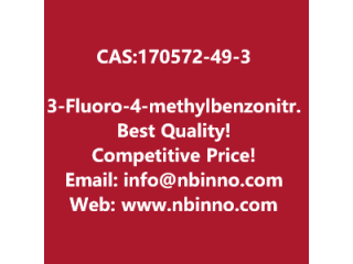 3-Fluoro-4-methylbenzonitrile manufacturer CAS:170572-49-3
