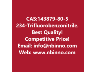 2,3,4-Trifluorobenzonitrile manufacturer CAS:143879-80-5
