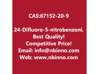 2,4-Difluoro-5-nitrobenzonitrile manufacturer CAS:67152-20-9