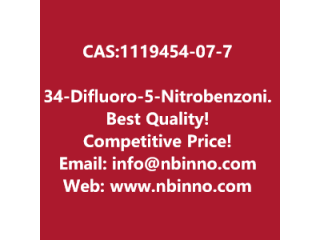 3,4-Difluoro-5-Nitrobenzonitrile manufacturer CAS:1119454-07-7
