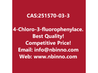(4-Chloro-3-fluorophenyl)acetonitrile manufacturer CAS:251570-03-3