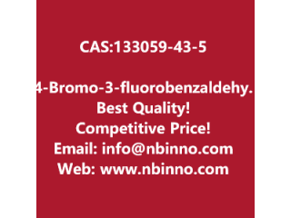 4-Bromo-3-fluorobenzaldehyde manufacturer CAS:133059-43-5
