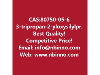 3-tri(propan-2-yloxy)silylpropyl 2-methylprop-2-enoate manufacturer CAS:80750-05-6