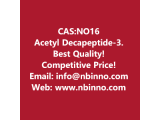 Acetyl Decapeptide-3 manufacturer CAS:NO16
