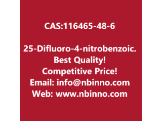 2,5-Difluoro-4-nitrobenzoic acid manufacturer CAS:116465-48-6
