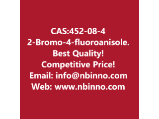 2-Bromo-4-fluoroanisole manufacturer CAS:452-08-4
