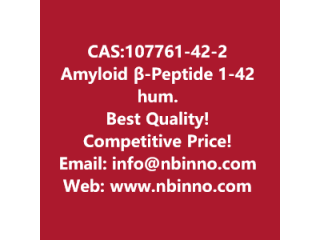 Amyloid β-Peptide (1-42) (human) manufacturer CAS:107761-42-2