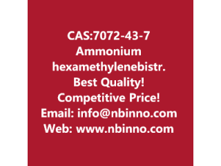 Ammonium, hexamethylenebis[triethyl-, dibromide manufacturer CAS:7072-43-7
