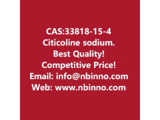 Citicoline sodium manufacturer CAS:33818-15-4
