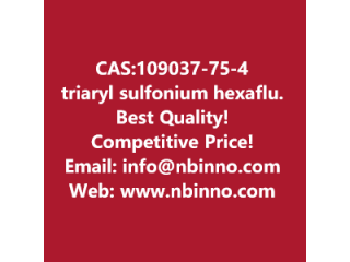  triaryl sulfonium hexafluoroantimonate manufacturer CAS:109037-75-4
