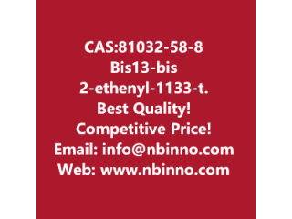 Bis[1,3-bis( 2-ethenyl)-1,1,3,3-tetramethyldisiloxane]platinum manufacturer CAS:81032-58-8
