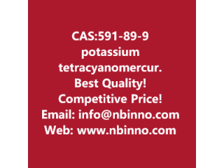 Potassium tetracyanomercurat manufacturer CAS:591-89-9
