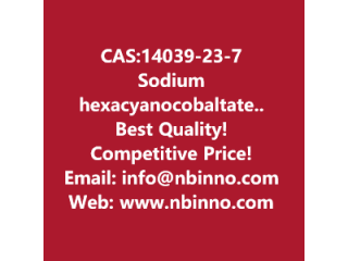 Sodium hexacyanocobaltate.hydrat manufacturer CAS:14039-23-7
