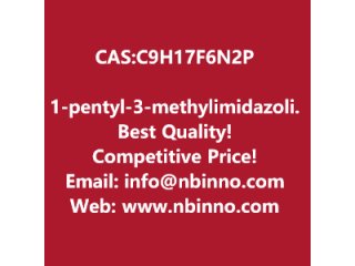 1-pentyl-3-methylimidazolium hexafluorophosphate manufacturer CAS:C9H17F6N2P
